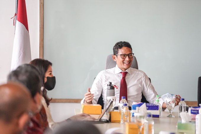 Menprarekaf Sandiaga Uno