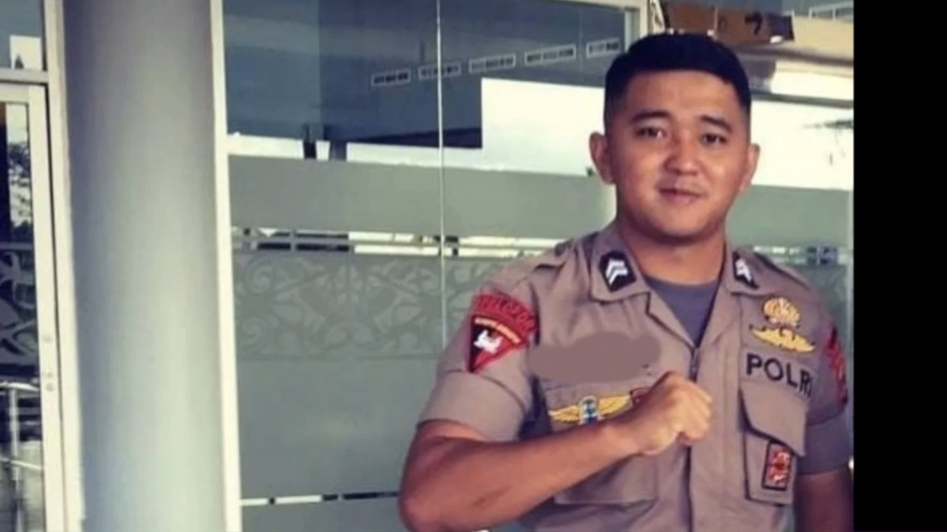 Brigadir Setyo Herlambang, ajudan pribadi Kapolda Kaltara.