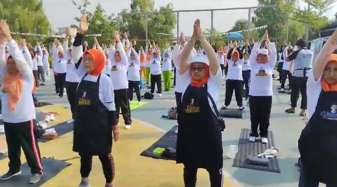 Senam Nakasimo di Jakarta Timur