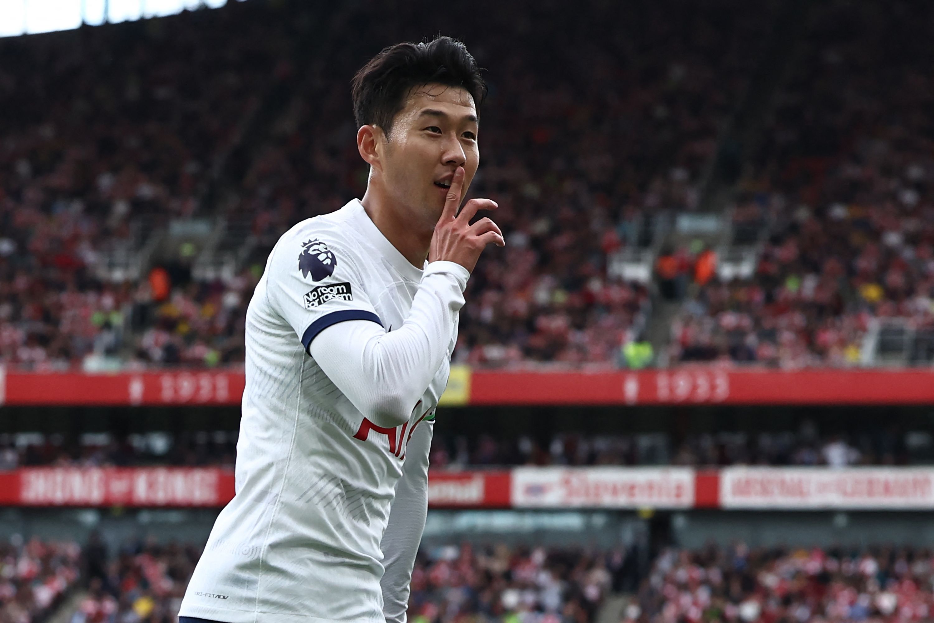 Pemain sayap Tottenham Hotspurs Son Heung Min