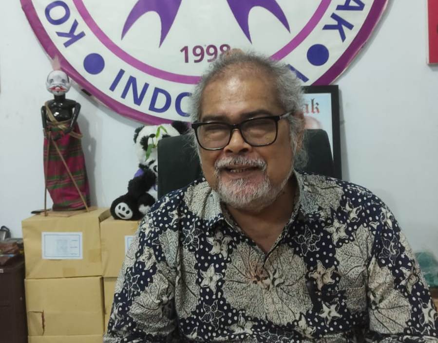 Arist Merdeka Sirait, mantan Sekjen Komnas Perlindungan Anak dan pejuang hak-hak anak Indonesia.