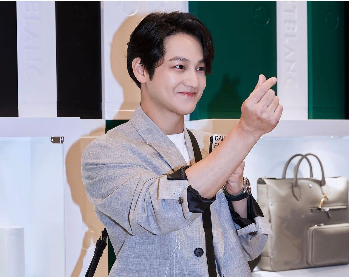 Aktor Korea Selatan menggelar fan meeting di Jakarta, Minggu (3/9).