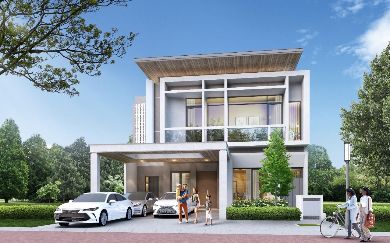 Maket pengembangan Menteng Grand