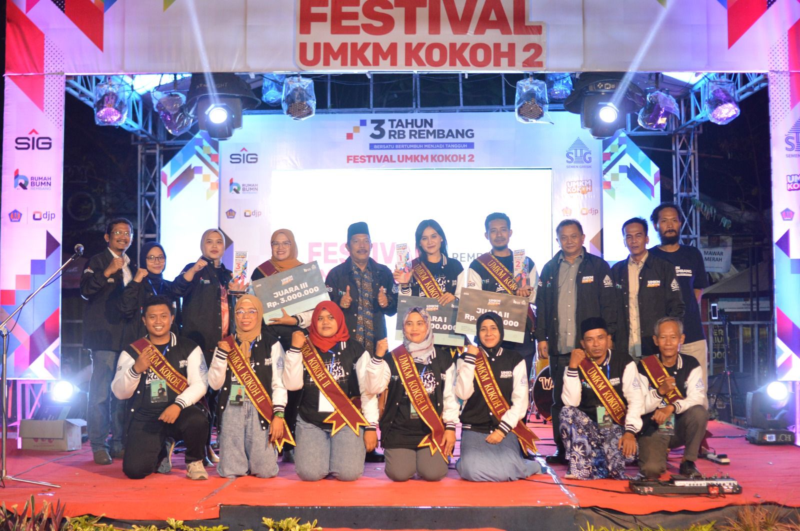 Festival UMKM Kokoh edisi ke-2 pada 1- 2 September 2023 di halaman RB Rembang.