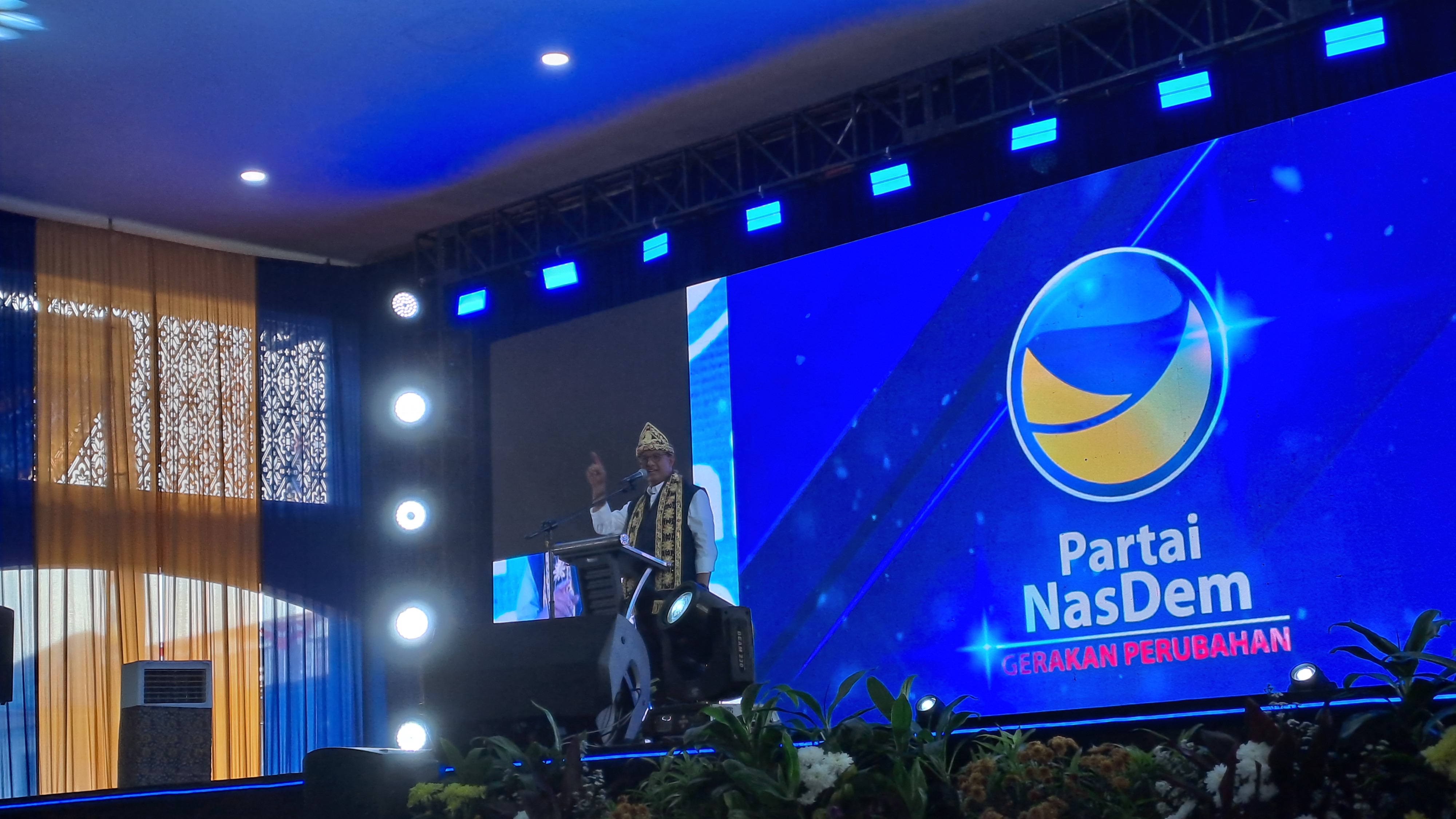 Bacapres 2024 Anies Baswedan silaturahmi dengan DPW NasDem Sumsel