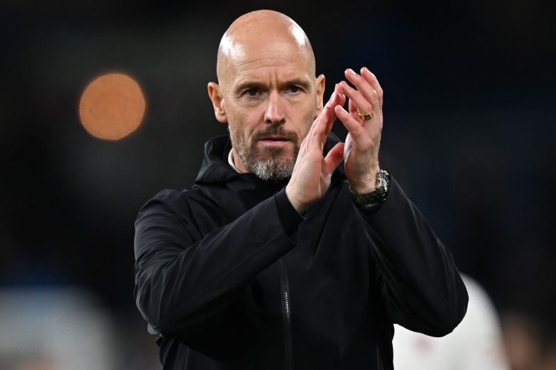 Pelatih Manchetser United Erik Ten Hag