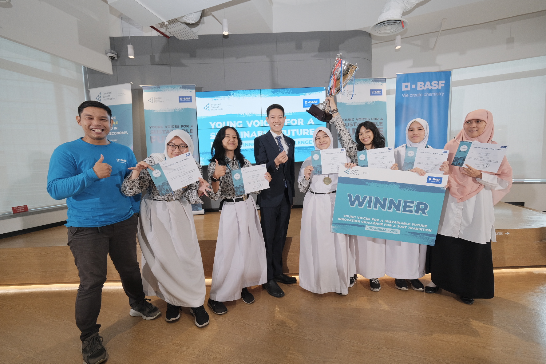 Pemenang program Young Voices for a Sustainable Future