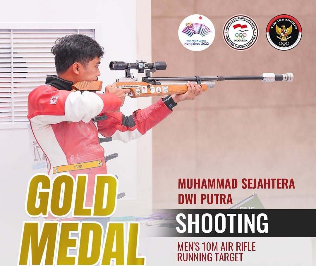 Muhammad Sejahtera Dwi Putra peraih emas pertama Indonesia.