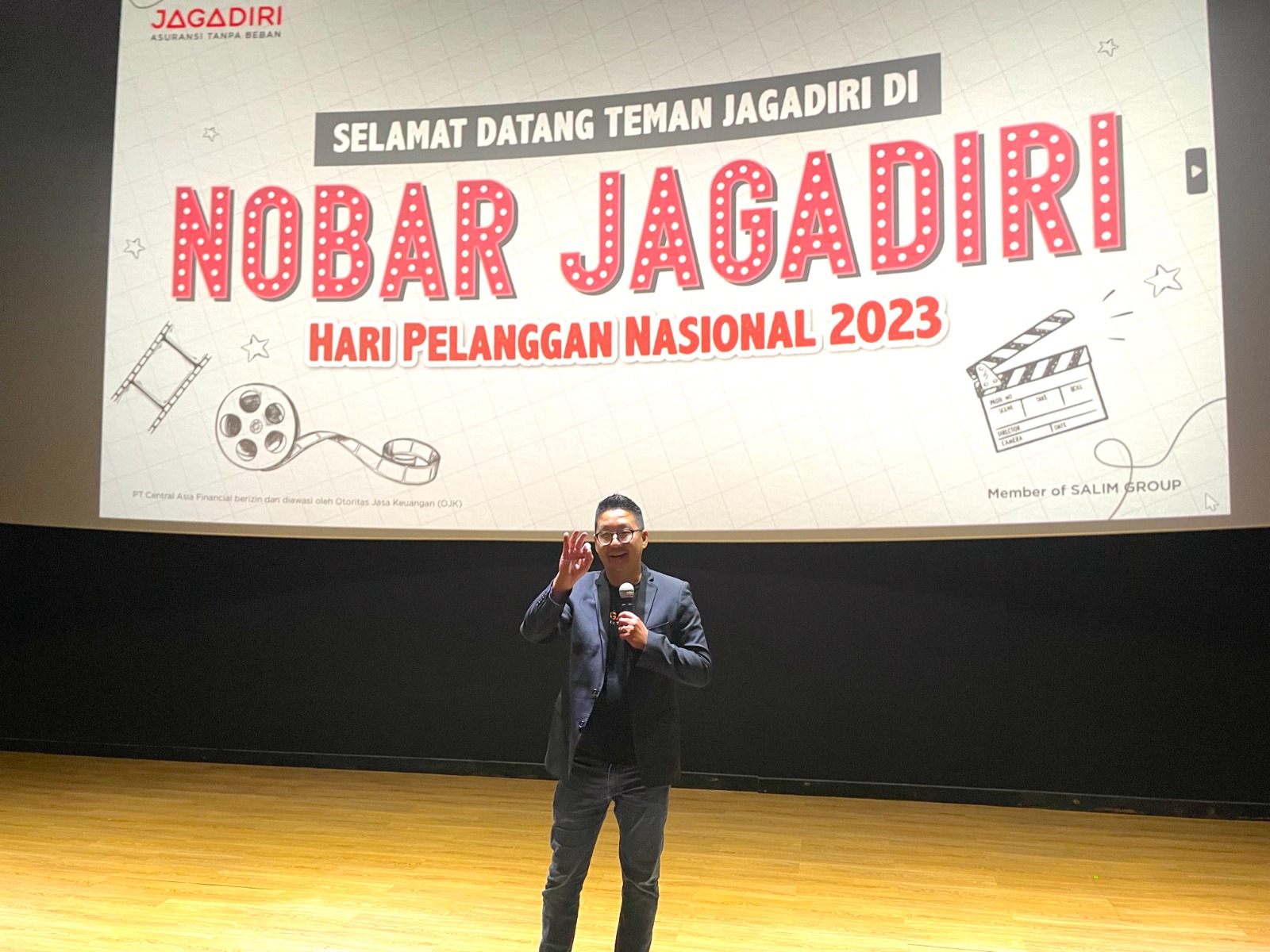 Asuransi digital Jagadiri mengadakan Meet and Greet dan Nonton Bareng Nasabah