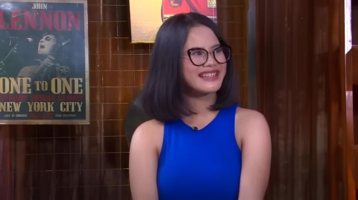 Siskaeee, salah satu sosok yang diduga terlibat dalam film porno buatan rumah produksi di Jakarta Selatan.