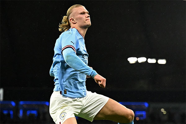 Haaland Cetak Hattrick saat Manchester City Bantai Fulham 5-1