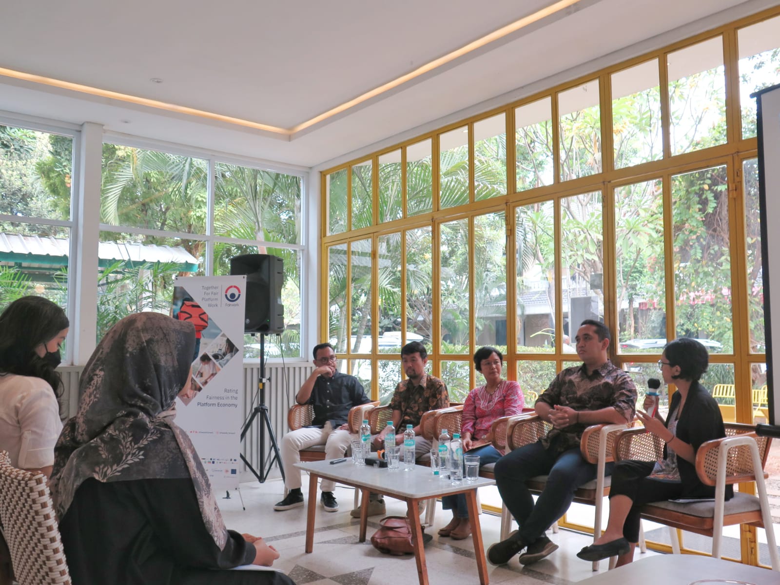 Peluncuran hasil riset Fairwork Indonesia Rating 2023 