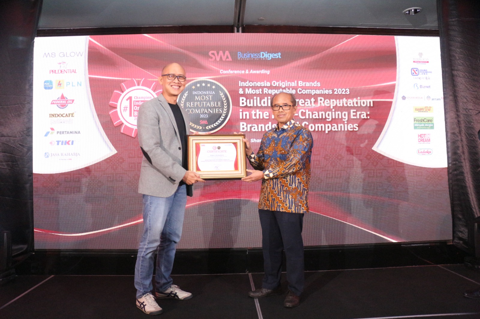 Ajang penghargaan Indonesia Original Brands 2023
