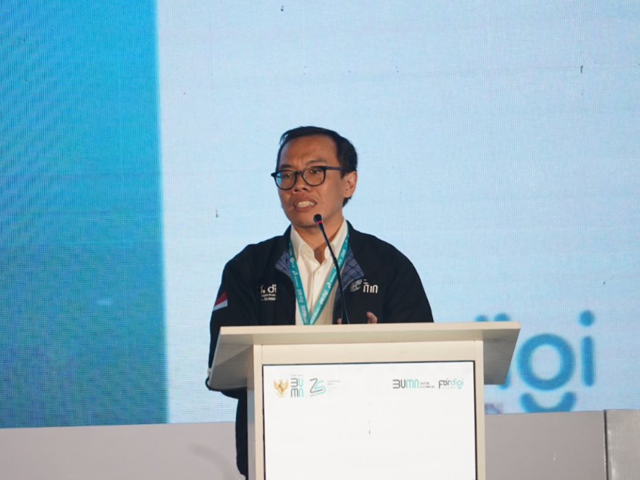 Tedi Bharata, Deputi SDM, Teknologi, dan Informasi Kementerian BUMN. 