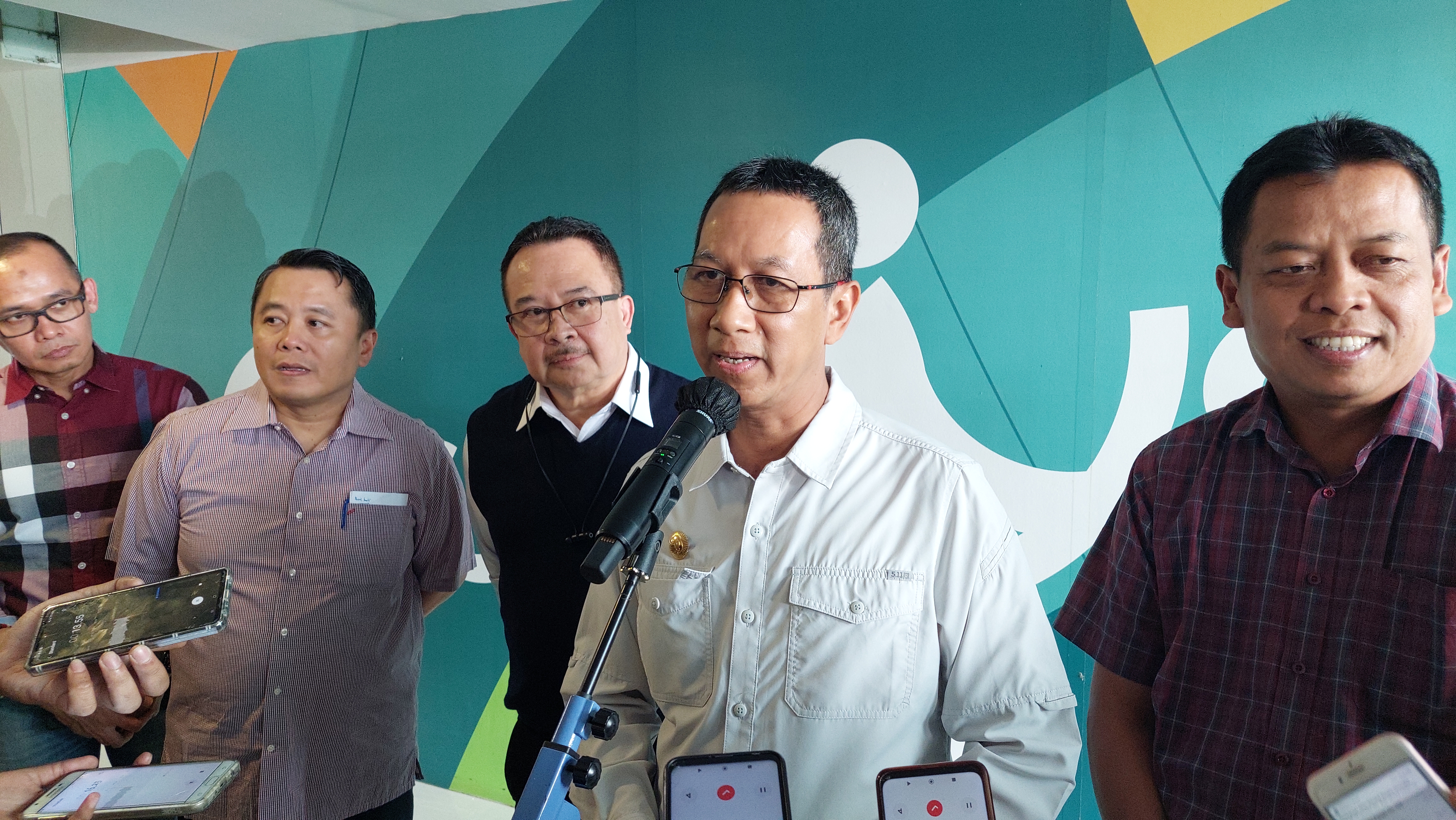 Pj Gubernur DKI Jakarta Heru Budi mengakui ketinggian pasang target pendapatan daerah