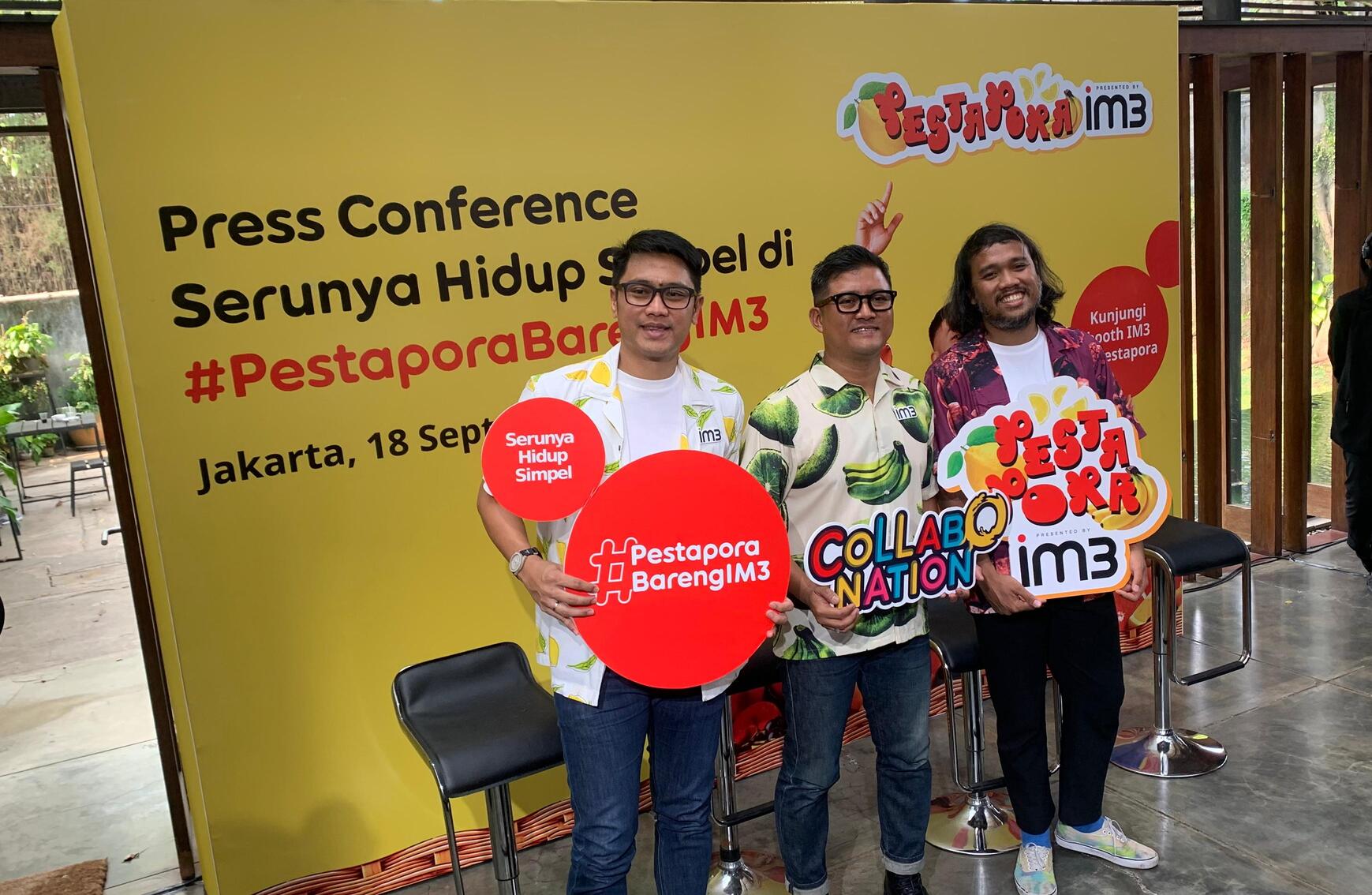 Konferensi pers Pestapora 2023.