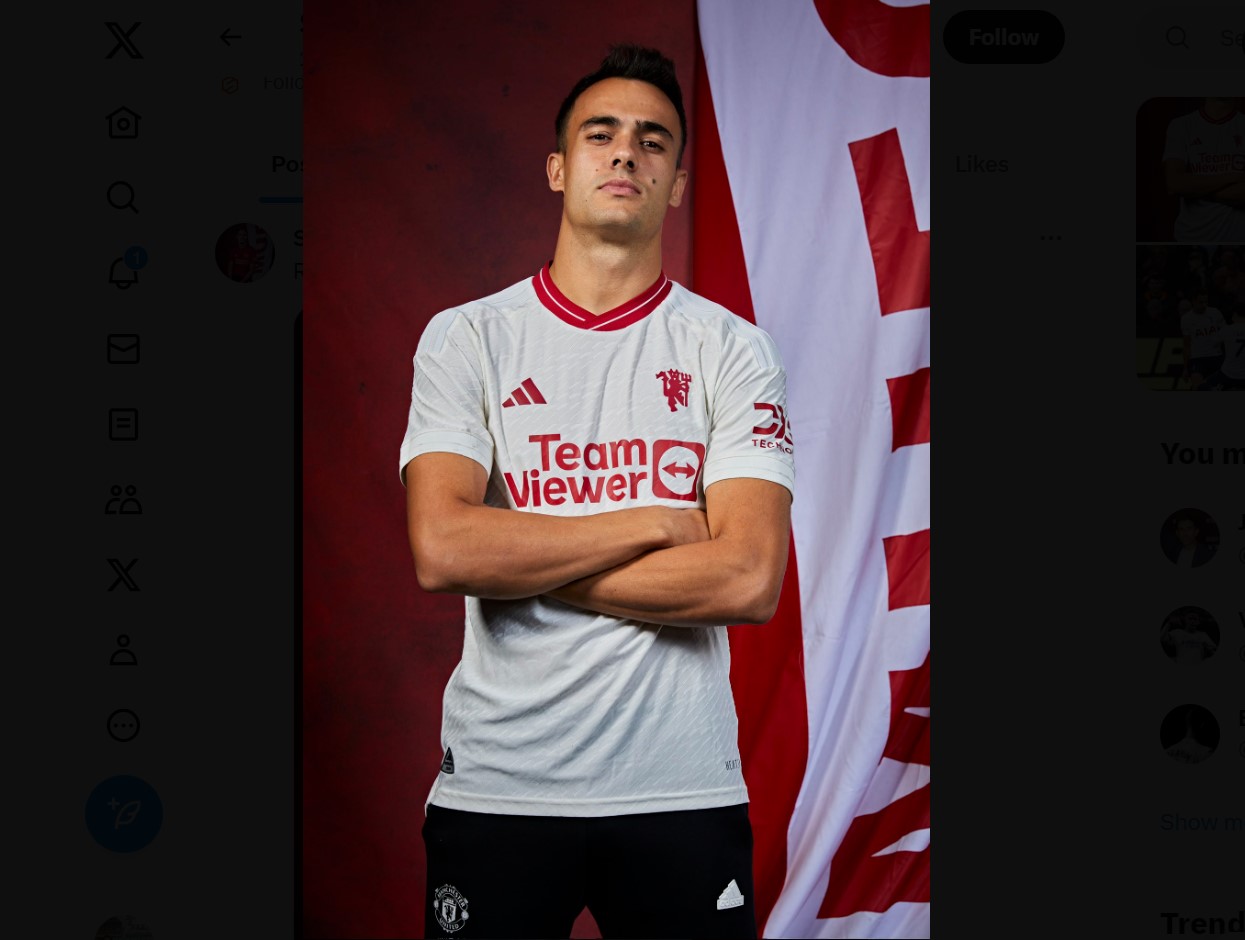 Bek Manchester United Sergio Reguilon