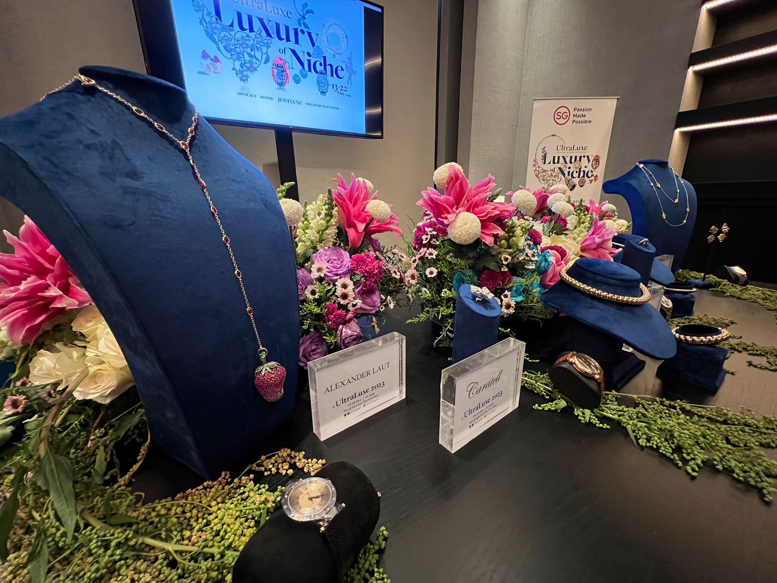 'Festival UltraLuxe' yang menghadirkan barang-barang mewah siap digelar di Singapura pada 18-22 Oktober 2023.