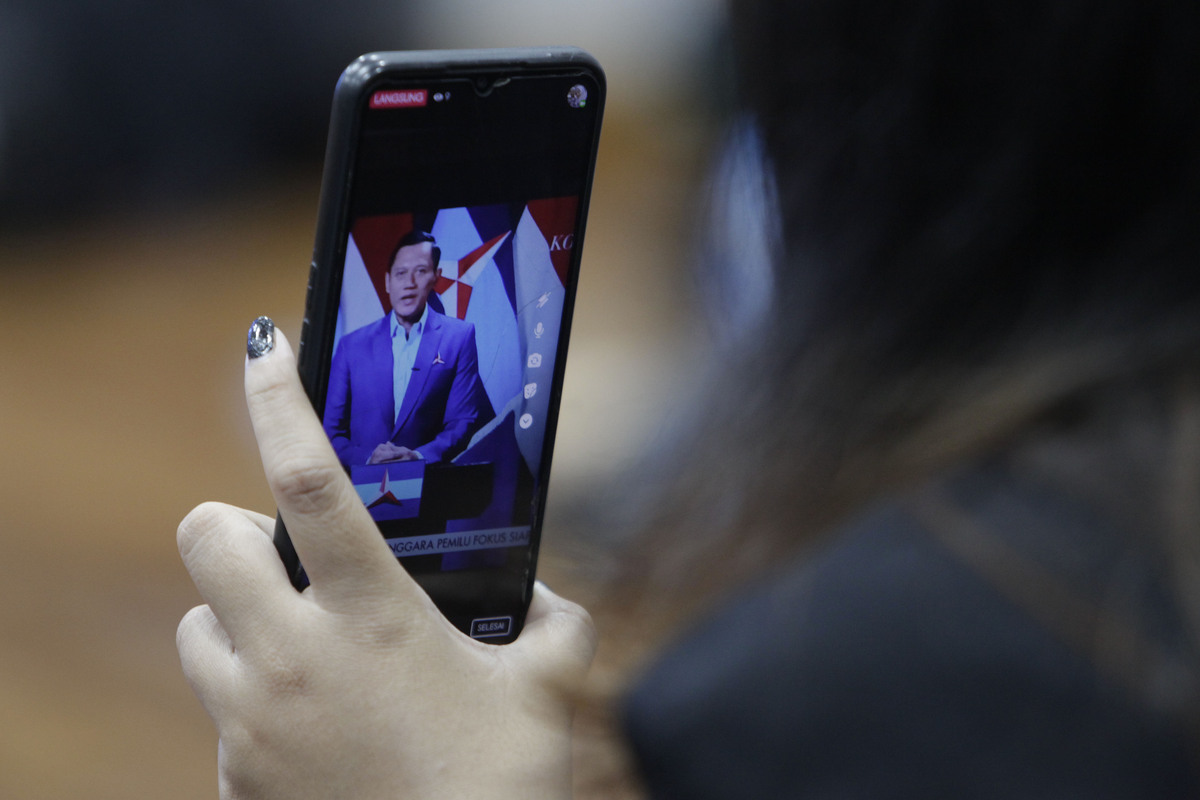 Ketua Umum Partai Demokrat Agus Harimurti Yudhoyono.