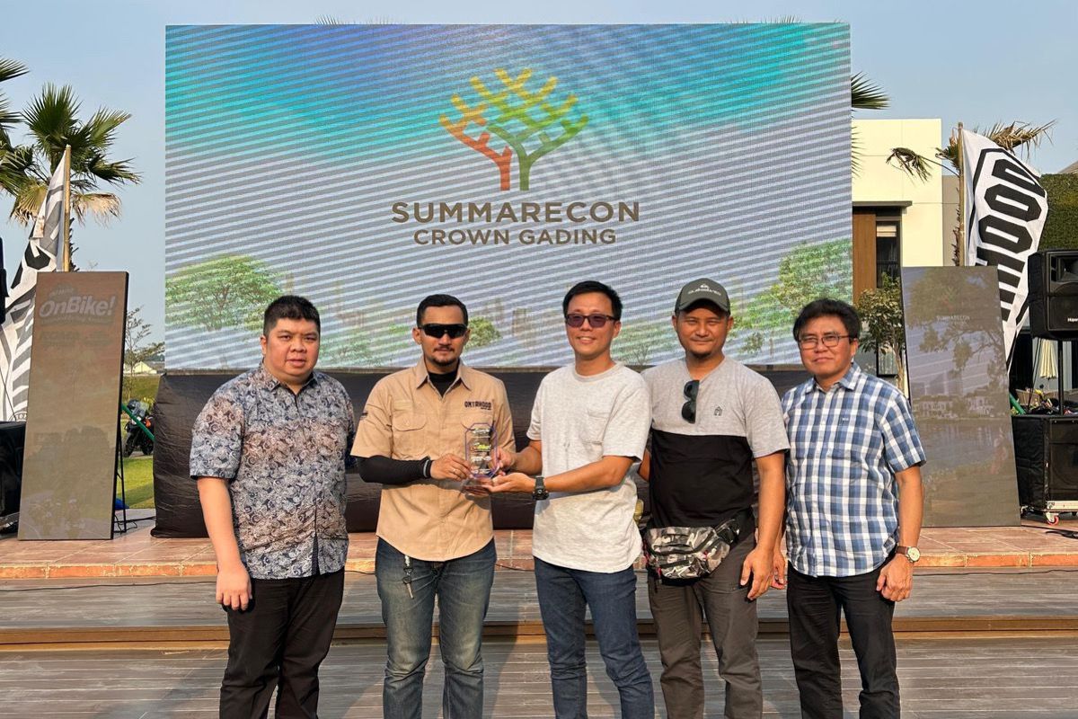 Ontahood menggelar acara OnBike di Summarecon Crown Gading