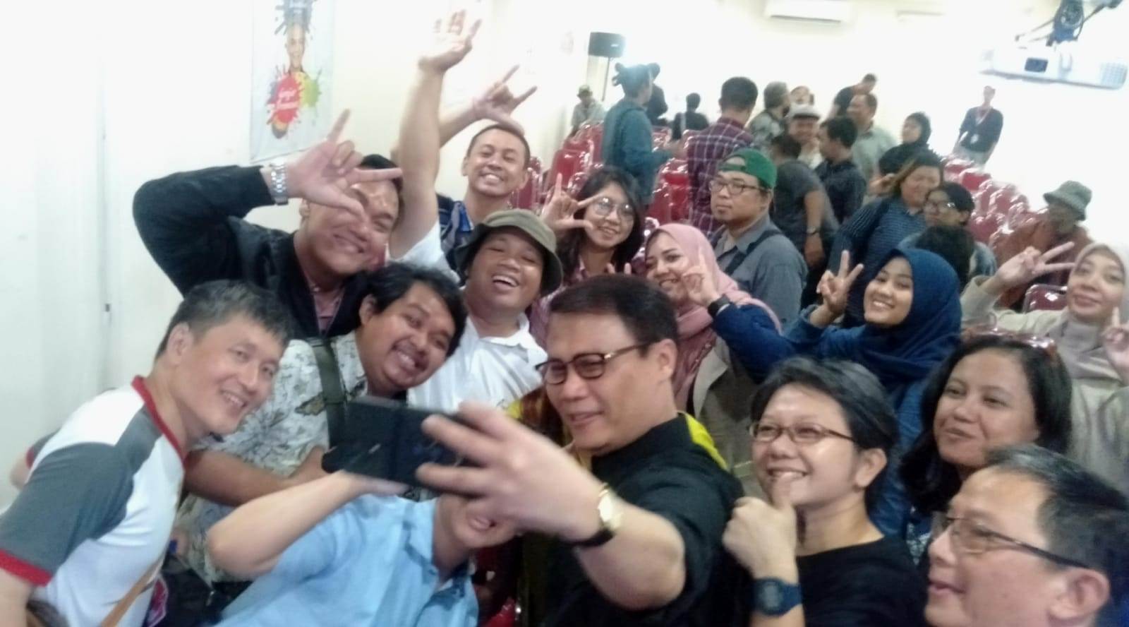 Ahmad Basarah bersama  kalangan KDTI 