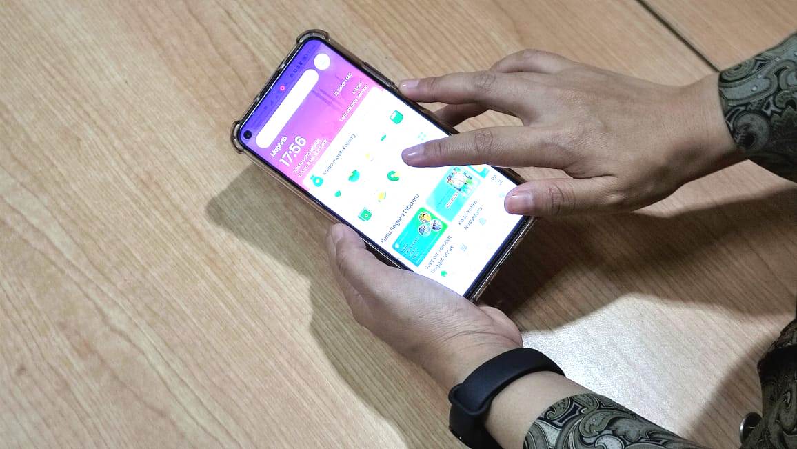 DD Apps yang bisa diakses publik.