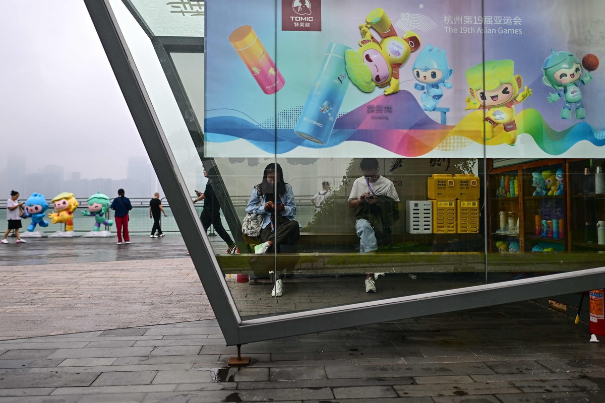 Kota Hangzhou tempat Asian Games 2022 berlangsung di Tiongkok.