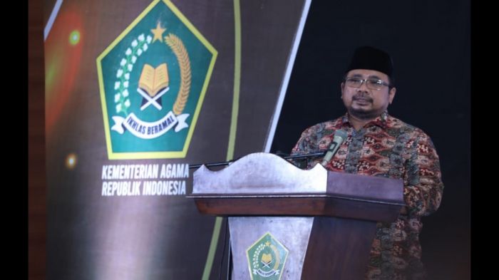 Menteri Agama Yaqut Cholil Qoumas 