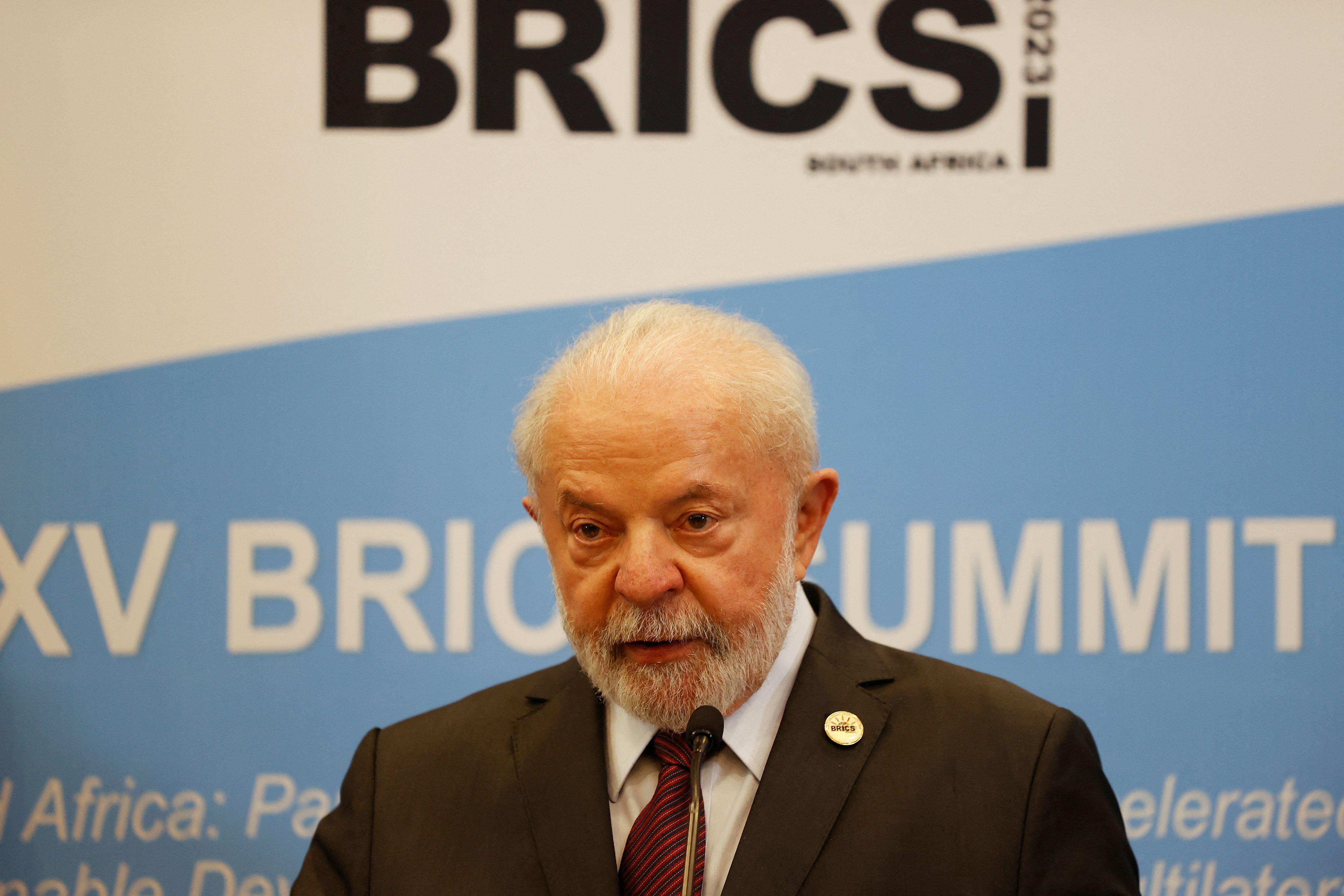 Presiden Brasil Luiz Inacio Lula da Silva