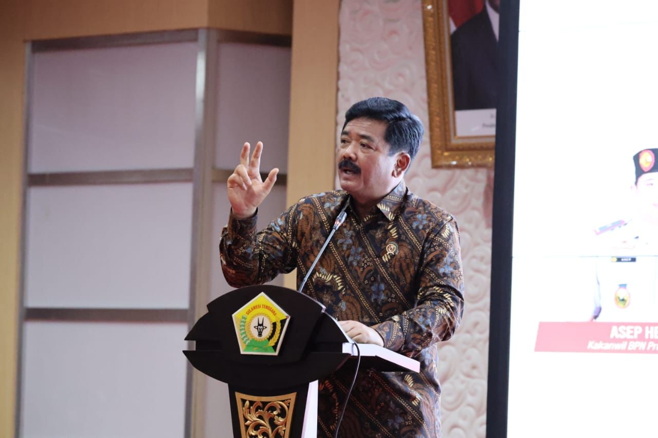 Menteri ATR/BPN Hadi Tjahjanto