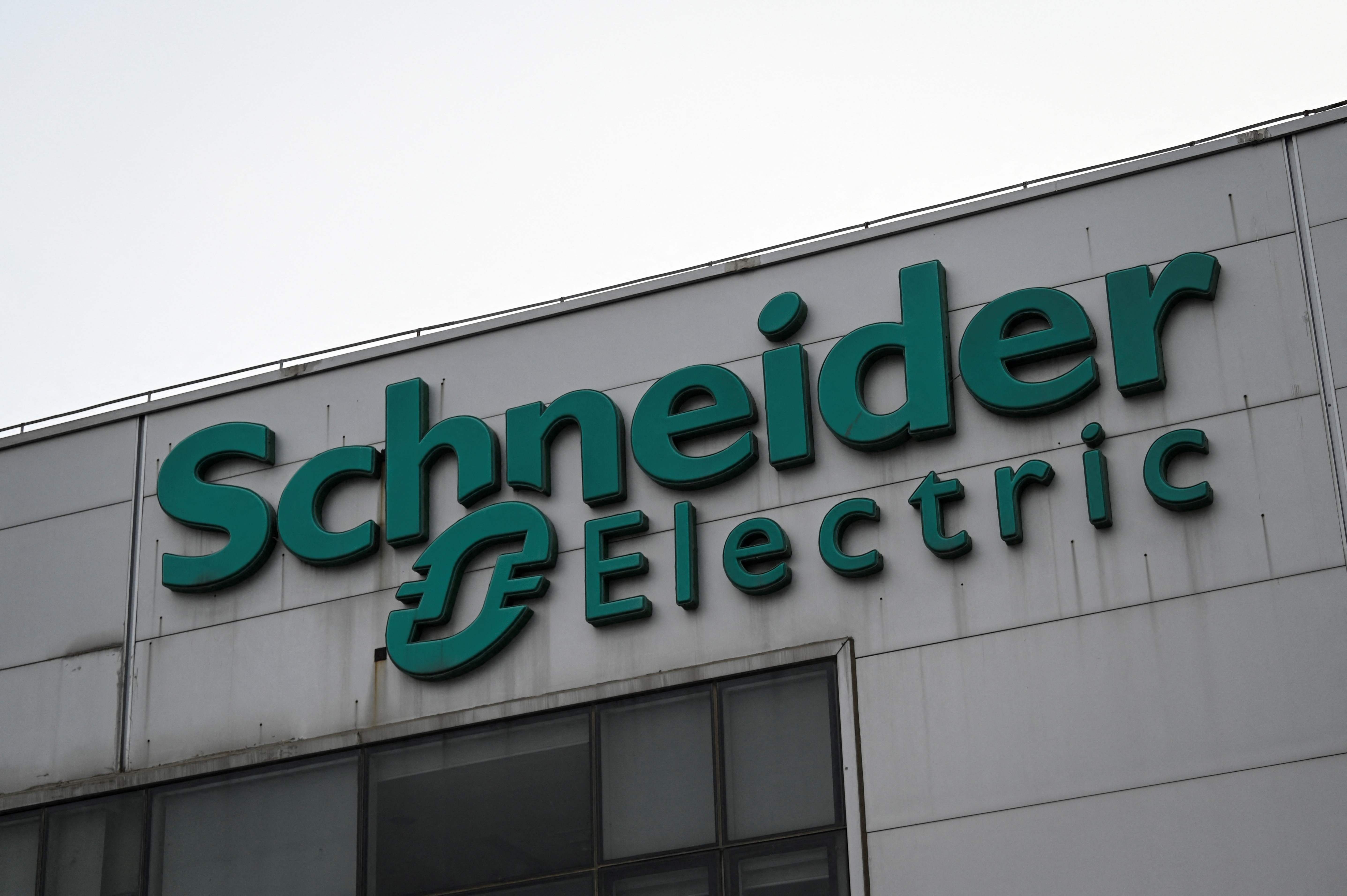 Logo Schneider Electric.
