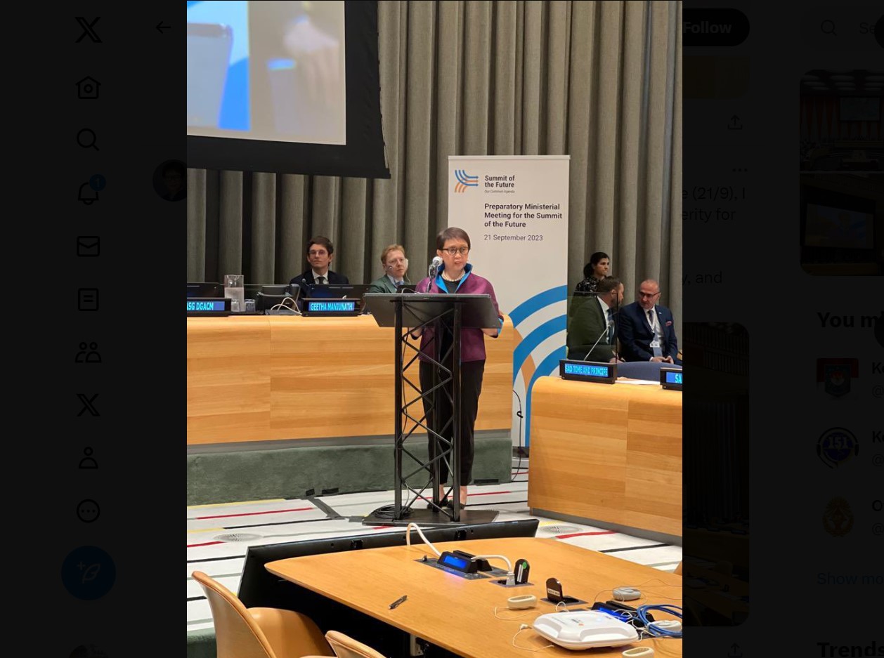 Menteri Luar Negeri Retno Marsudi