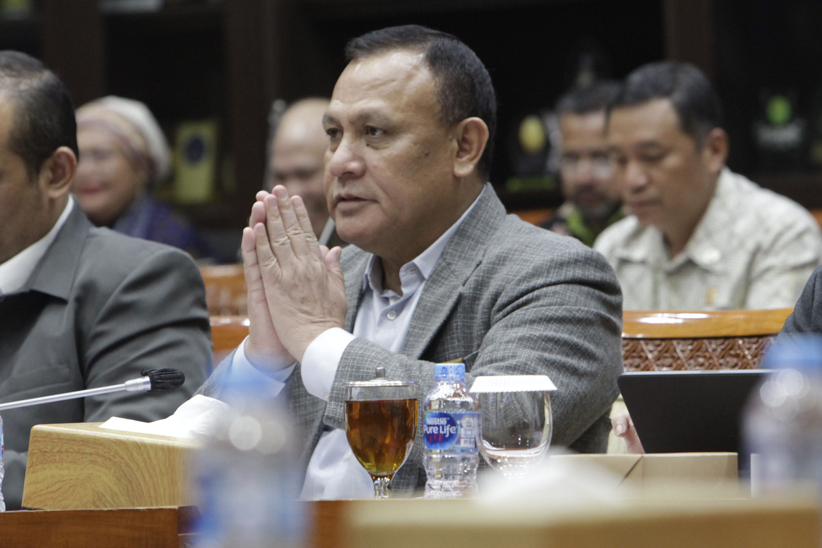 Ketua Komisi Pemberantasan Korupsi (KPK) Firli Bahuri.