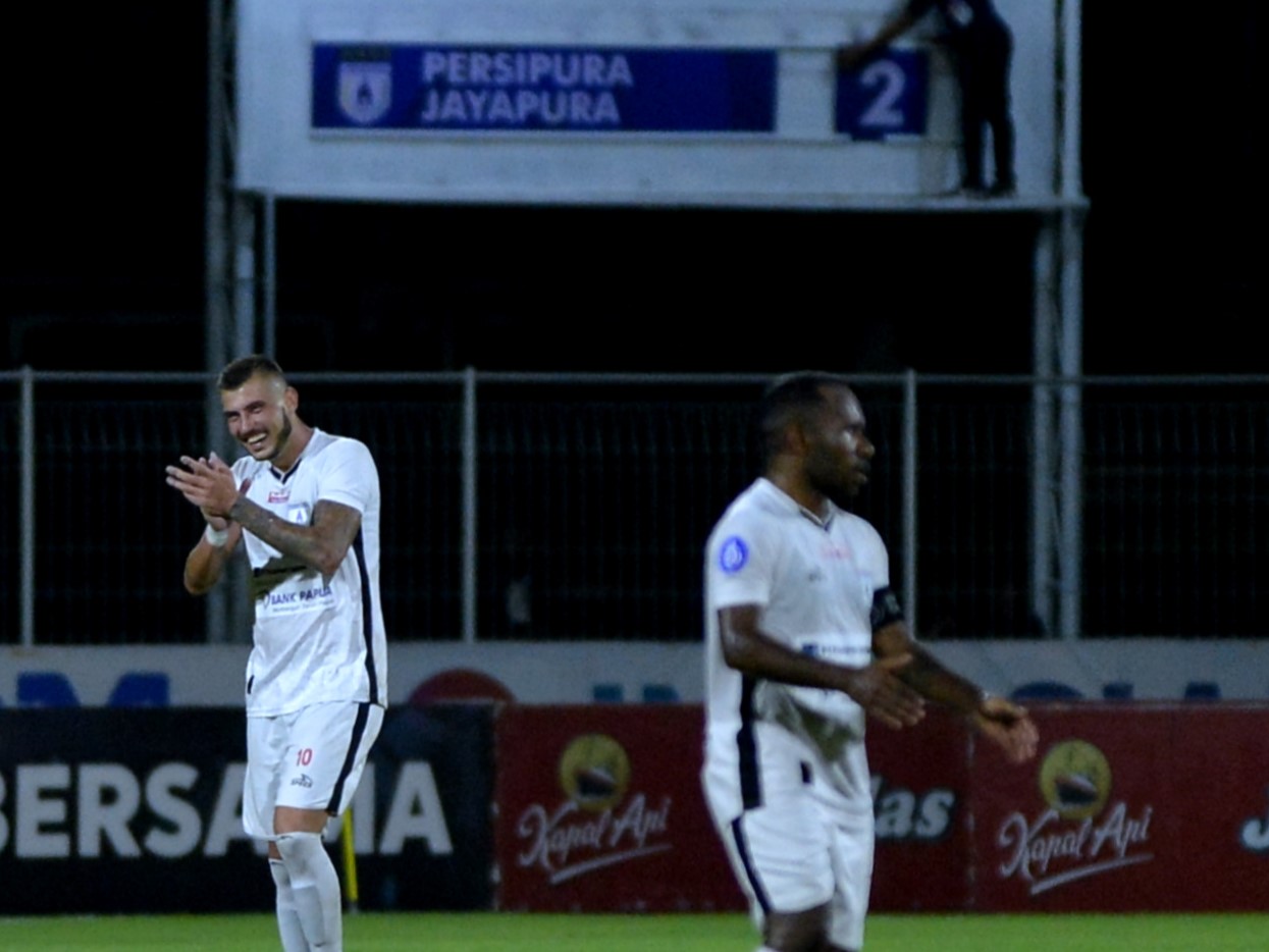 Ilustrasi pertandingan Persipura Jayapura