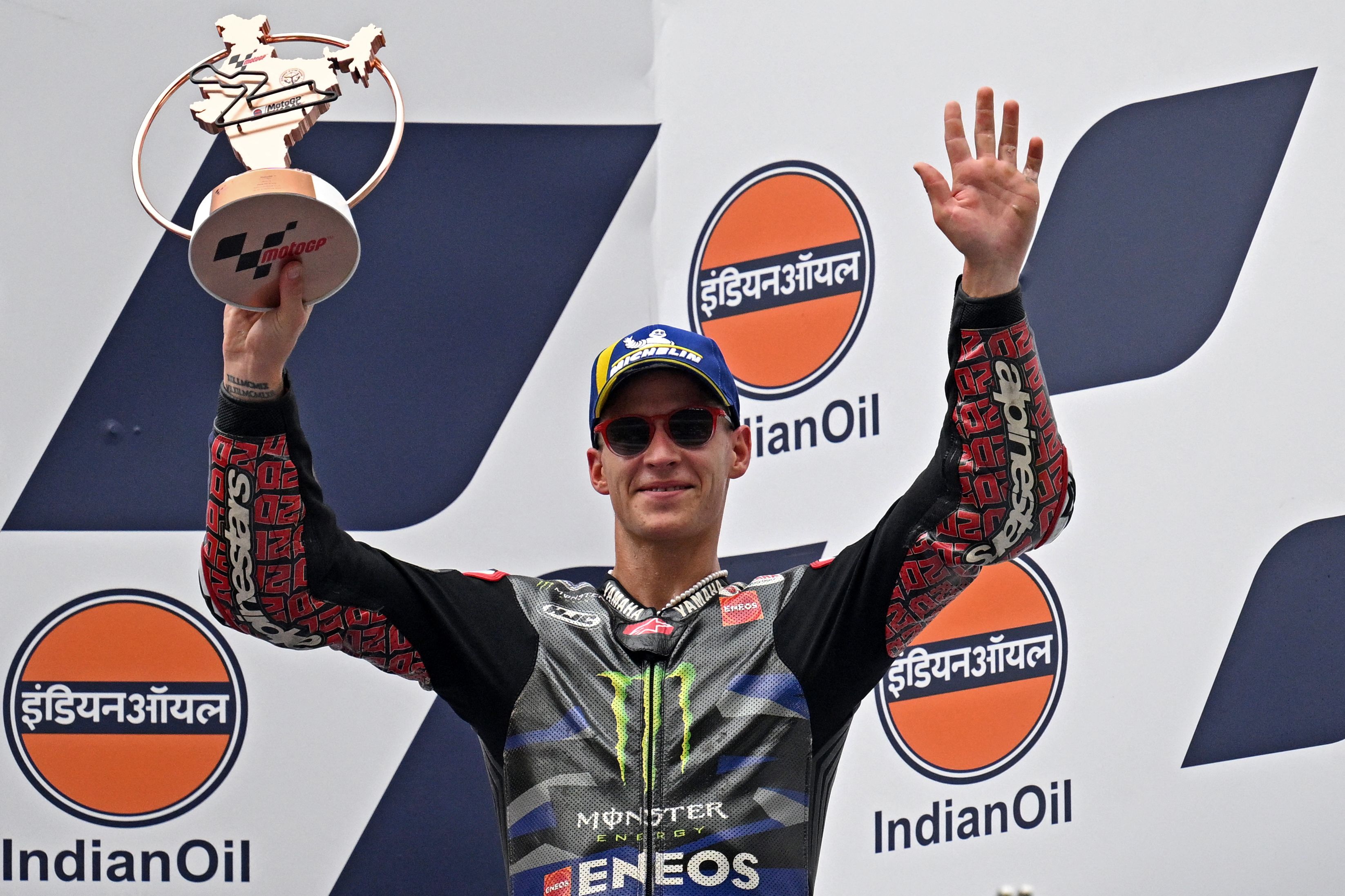 Pembalap Monster Energy Yamaha Fabio Quartararo