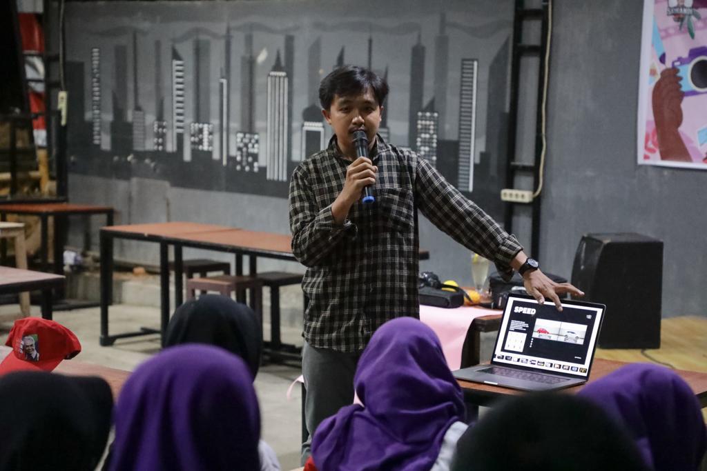 kelas fotografi di Gowa, Sulawesi Selatan