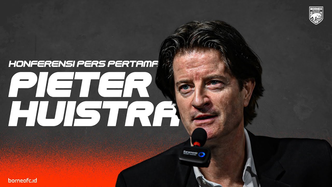 Pelatih Borneo FC, Pieter Huistra.