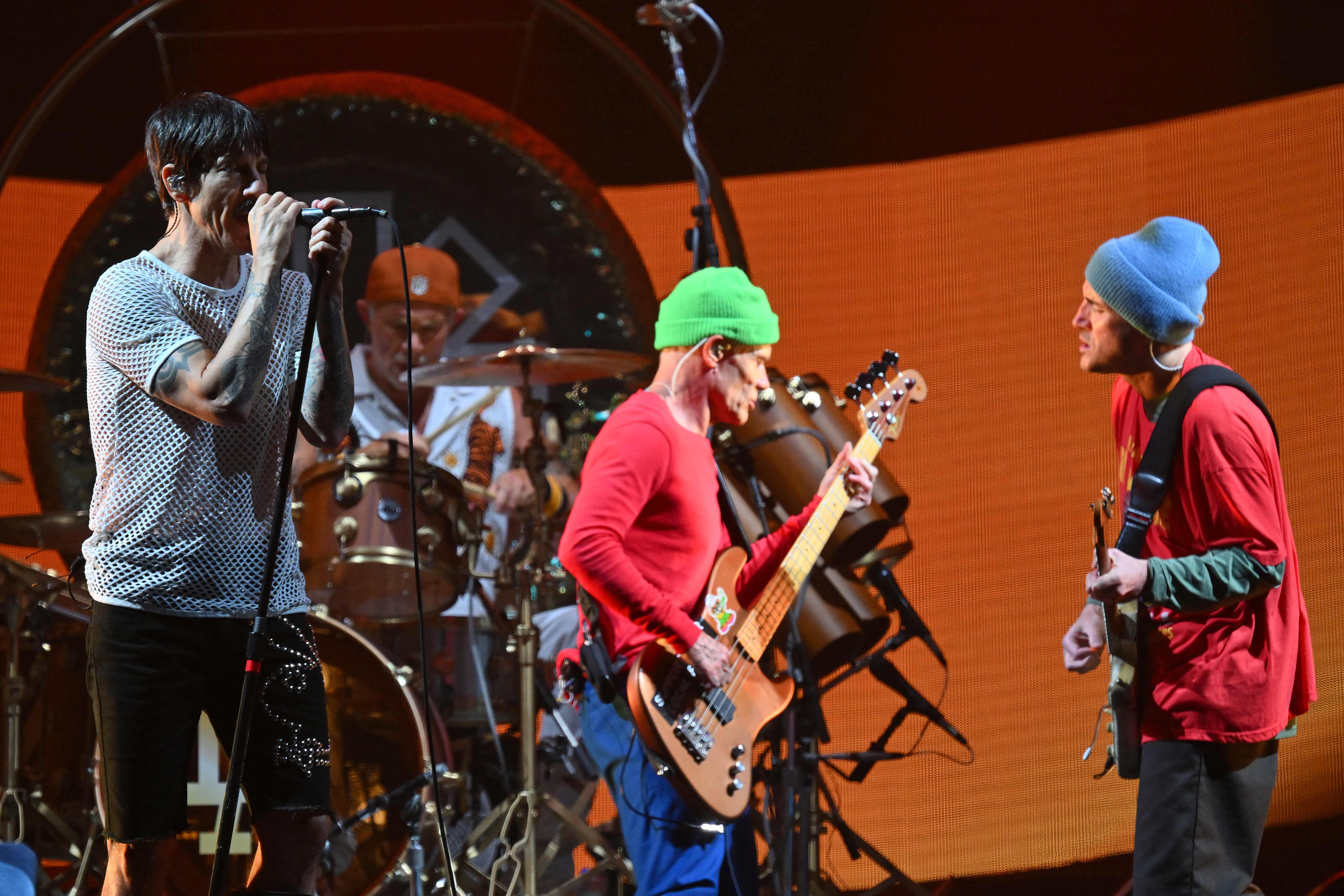Red Hot Chilli Peppers Tampil di Konser Kemanusiaan di Central Park, New York, Sabtu (23/9)