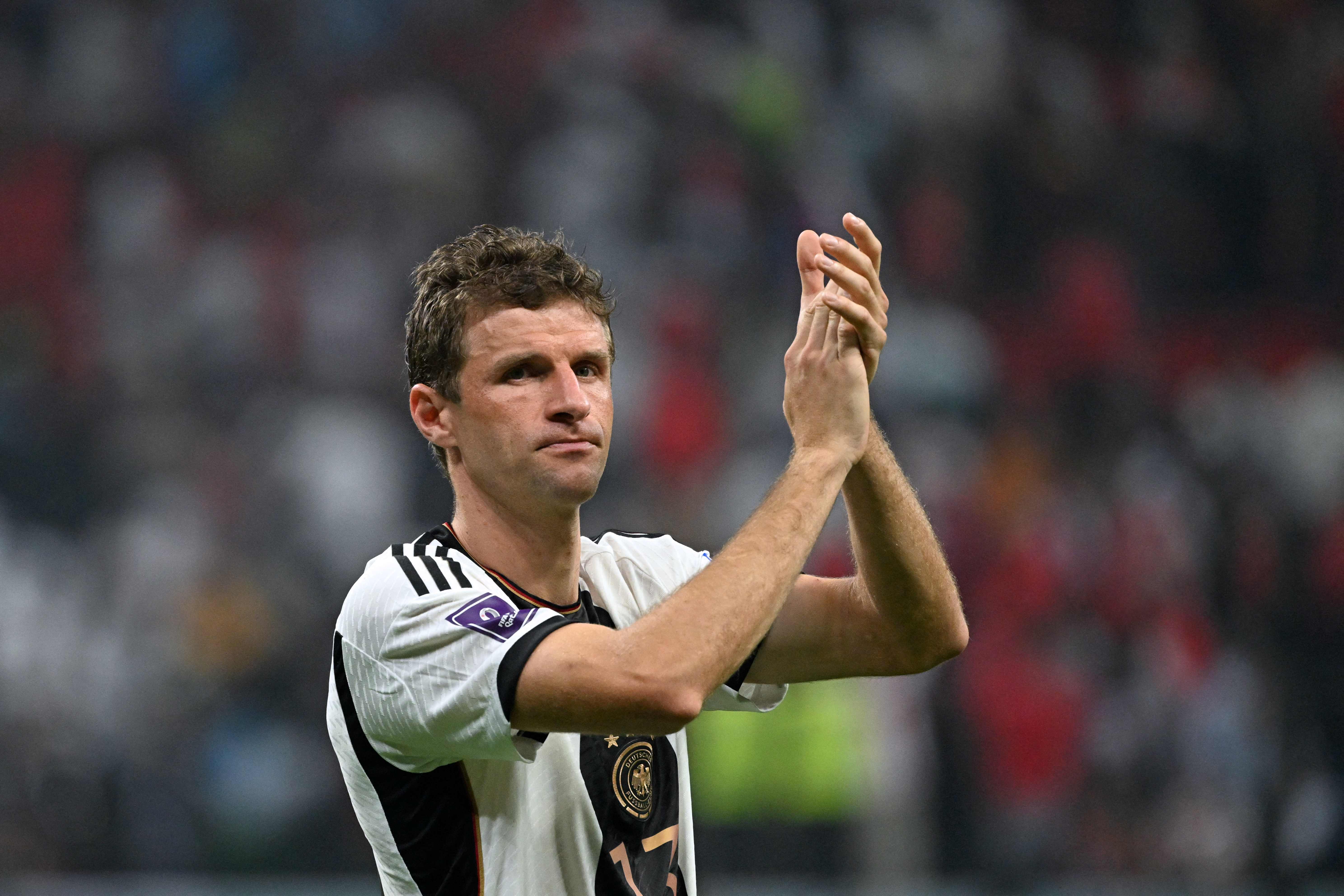 Striker timnas Jerman Thomas Mueller