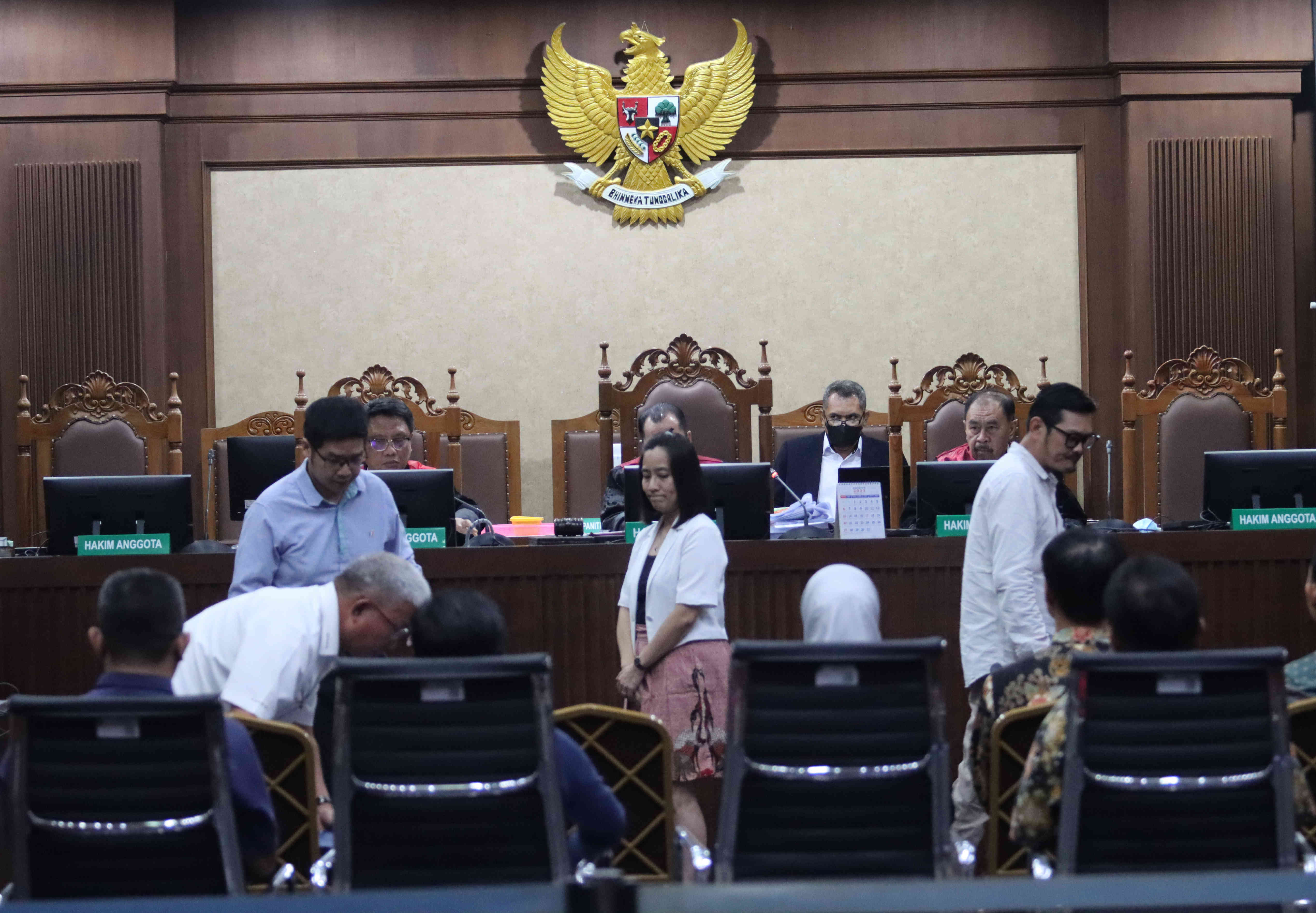 Sidang lanjutan pengadaan tower BTS Bakti Kominfo