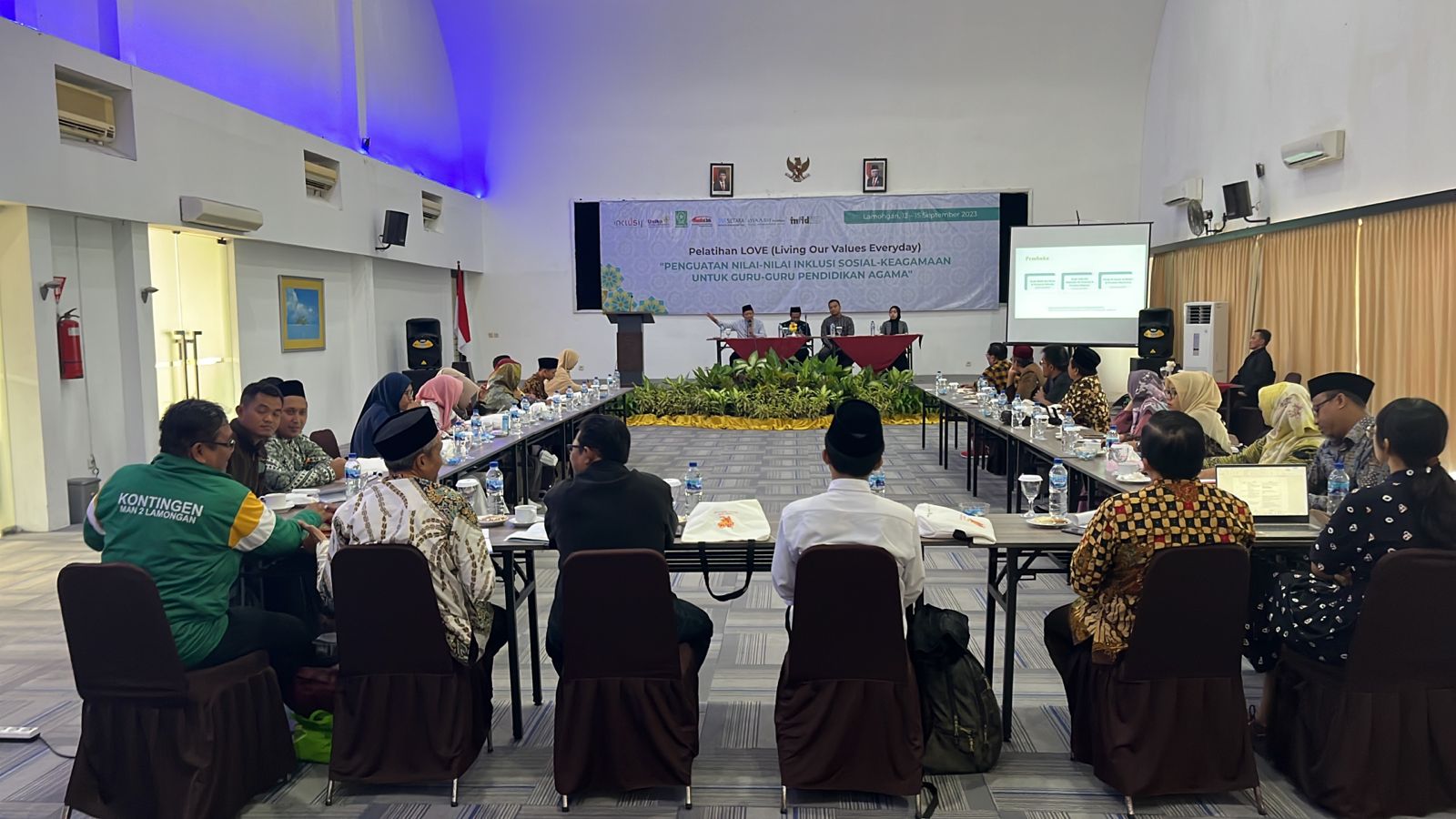 Pelatihan LOVE (Living Our Values Everyday) dalam penguatan nilai-nilai inklusi sosial keagamaan oleh Maarif Institute 