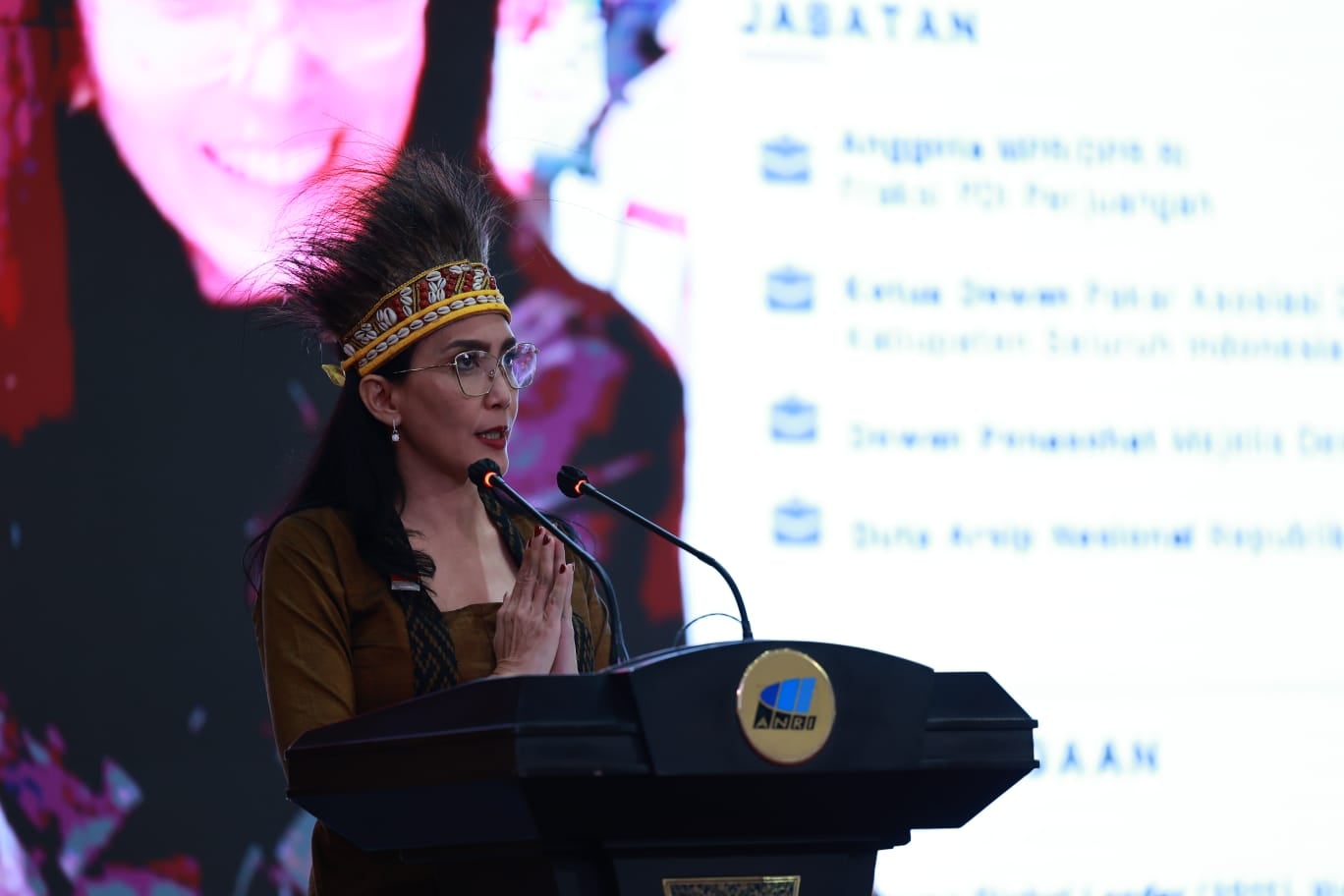 Duta Arsip Nasional Republik Indonesia Rieke Diah Pitaloka