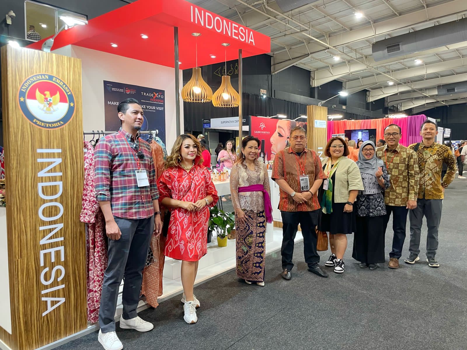 Indonesia kembali berpartisipasi dalam Professional Beauty Exhibition (PBEJ) di Johannesburg, Afrika Selatan, dengan mengirim 4 perusahaan.