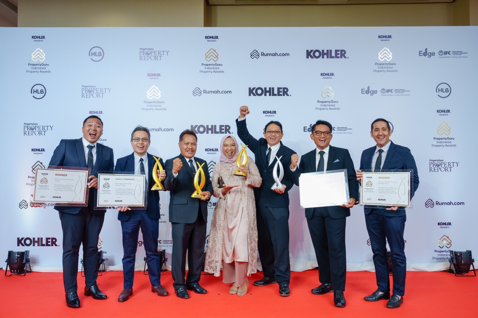 The Sanctuary Collection sabet tiga penghargaan property guru awards 2023