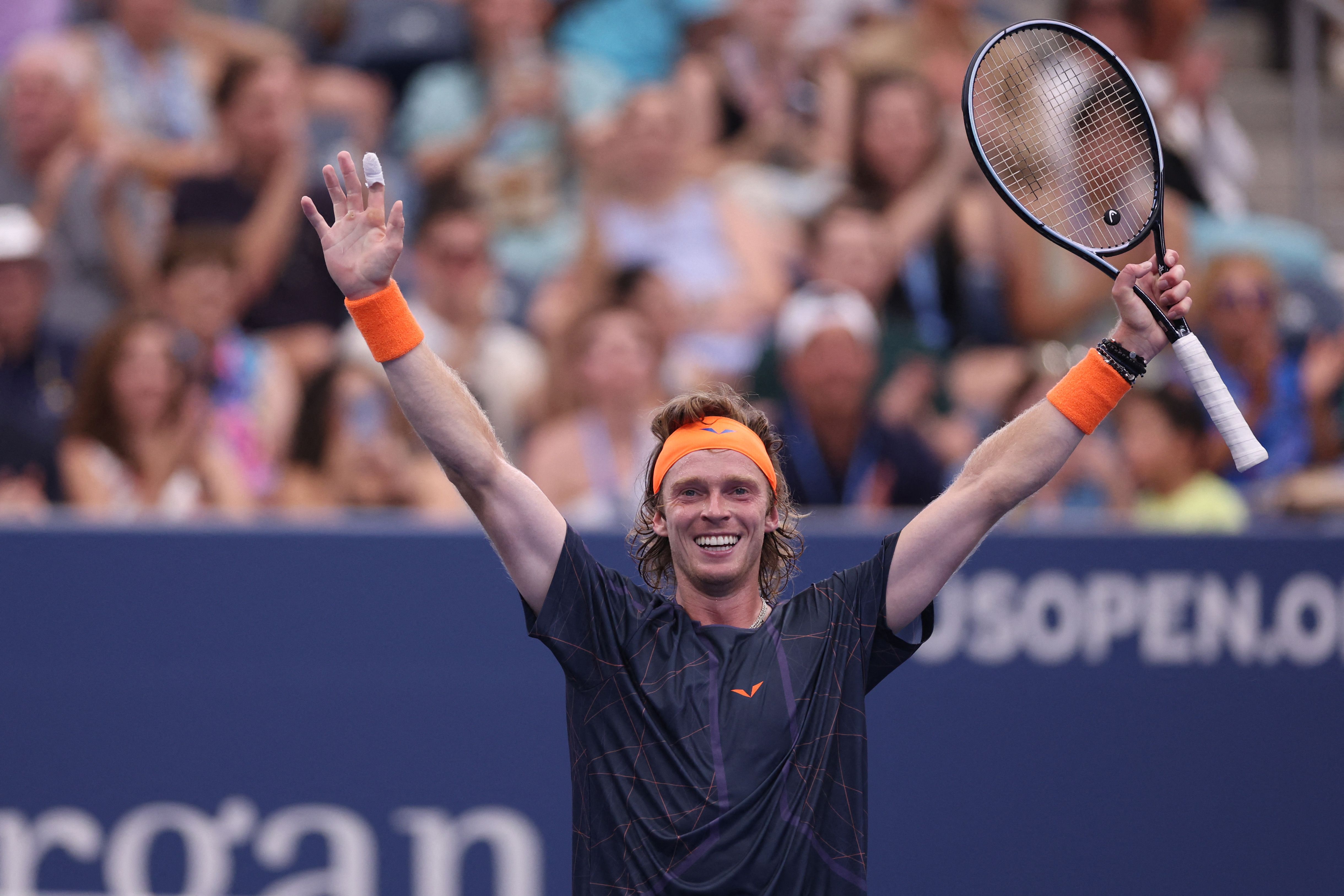 Petenis Rusia Andrey Rublev