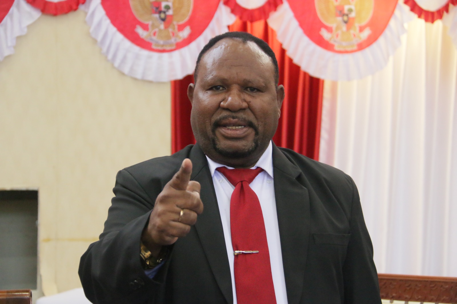 Anggota DPRD Provinsi Papua asal Intan Jaya Thomas Sondegau.