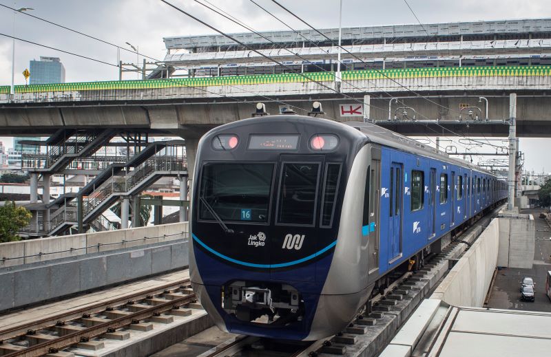 MRT Jakarta Beroperasi Normal saat KTT ASEAN