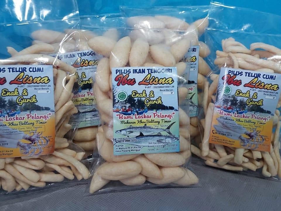 Camilan khas Belitung.