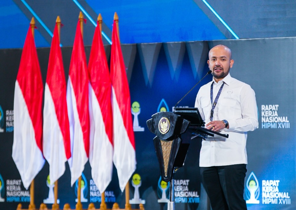 Ketua Umum BPP Hipmi Akbar Himawan Buchari 