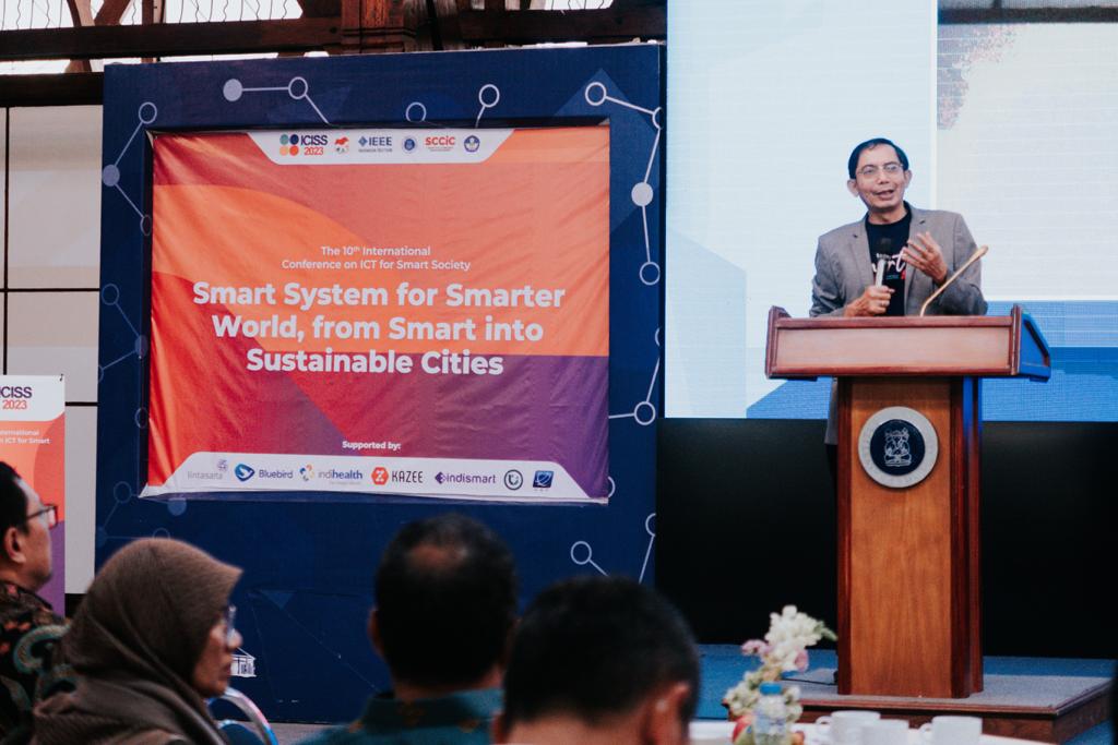 Acara Goesmart 2023 : Goes to Indonesia Society 5.0 yang diselenggarakan ITB di Bandung, Jawa Barat.